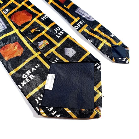 Steven Harris Mens Necktie Realtor Home Sales Rentals Office Work Casual Gift - Picture 4 of 5